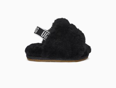 UGG Fluff Yeah Slide Slippers for Baby - Black India